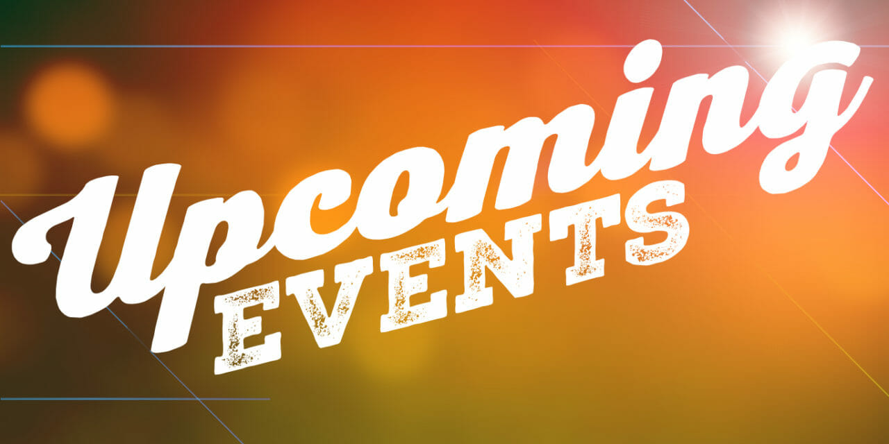 Save the Dates…