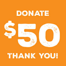 $ 50 Donation Graphic