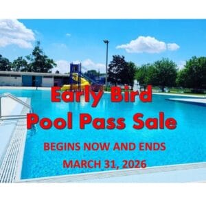 2026 Early Bird Pool Membership for Family of 4