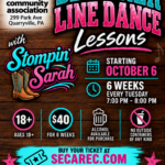 Stompin’ Sarah’s Beginner Line Dancing